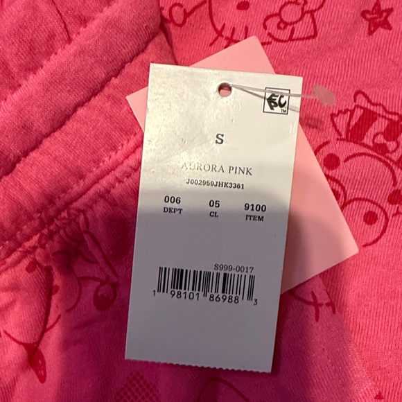 Sanrio Hello Kitty friends women’s small pants pajama bottoms pink character NWT - Picture 5 of 6